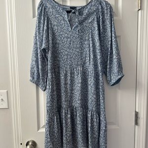 Wallpapher dress blue and white size M